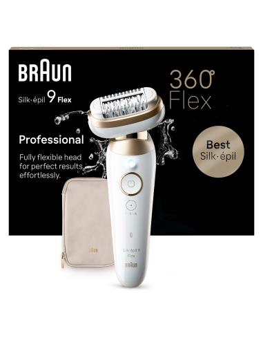 SES9-011 3D Braun Silk•épil 9 Flex Epilaator