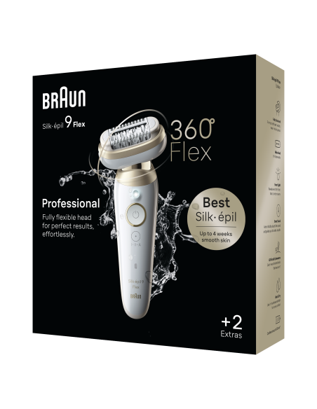 SES9-011 3D Braun Silk•épil 9 Flex Epilaator