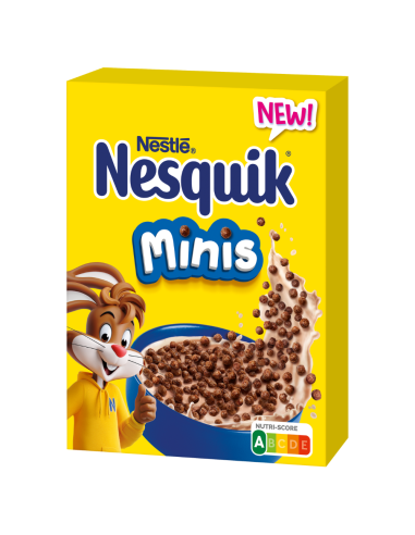 KAST 14 tk! Nestle Nesquik Minis 300g
