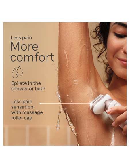 SES9-360 3D Braun Silk•épil 9 Flex Epilaator + FS1000 Miniraseerija FACE