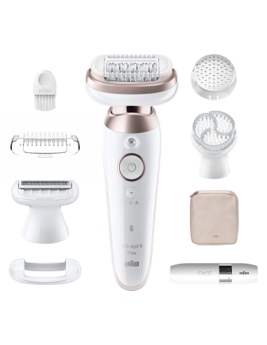 SES9-360 3D Braun Silk•épil 9 Flex Epilaator +...