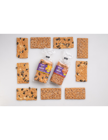 KAST 12 tk! Loodusvägi ÖKO näkileib seemnetega 110g PL-EKO-07