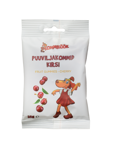 Lotte puuviljakommid, kirsi 35g