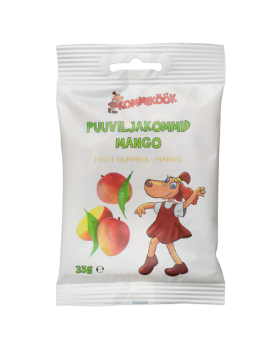 Lotte puuviljakommid, mango 35g