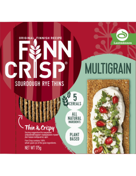 KAST 9tk! FINN CRISP Multigrain õhukesed näkileivad 175g