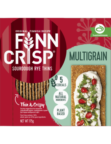 FINN CRISP Multigrain õhukesed näkileivad 175g