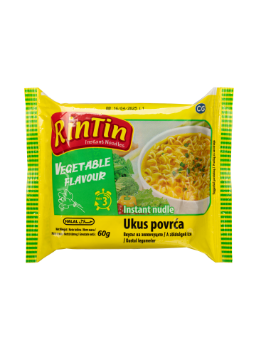 RinTin juurviljamaitselised kiirnuudlid 60g