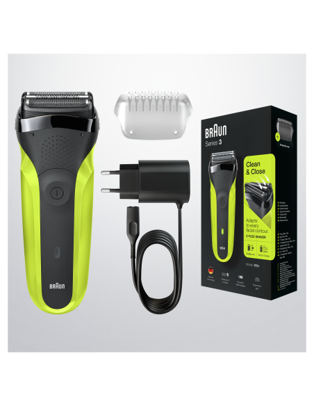 300s Braun Series 3 laetav pardel, roheline
