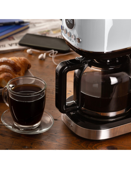 1396 Ariete Moderna Bianco kohvimasin taimeriga