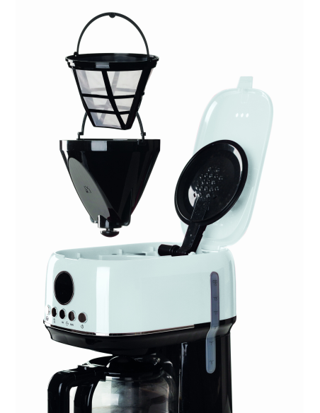 1396 Ariete Moderna Bianco kohvimasin taimeriga