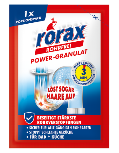 KAST 12 tk! Rorax torupuhastuspulber 60 g