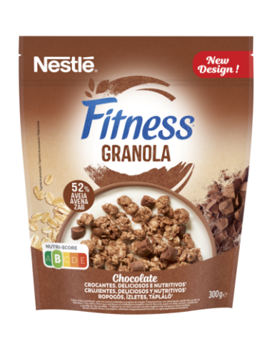 KAST 14 tk! Nestle müsli Fitness Granola Chocolate 300g