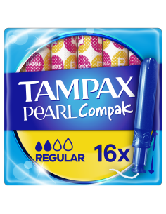 Tampax Compak Pearl Regular...