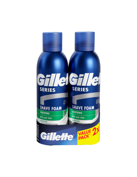 KAST 3 tk! Gillette Soothing raseerimisvaht 400ml
