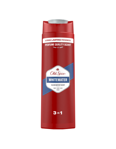 Old Spice Whitewater Meeste Dušigeel Ja Šampoon, 400 ml