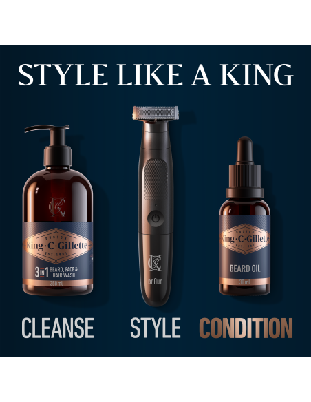 King C Gillette kinkekomplekt meestele