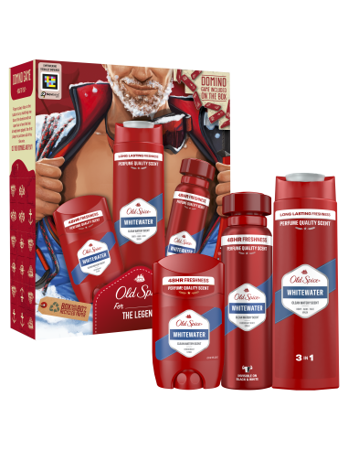 KAST 6 tk! Old Spice Kinkekomplekt Whitewater Alpinist 