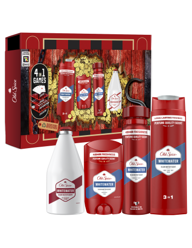 Old Spice Kinkekomplekt Whitewater Gamebox