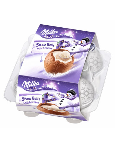 KAST 20 tk! Milka lumepall piimakreemiga 112g