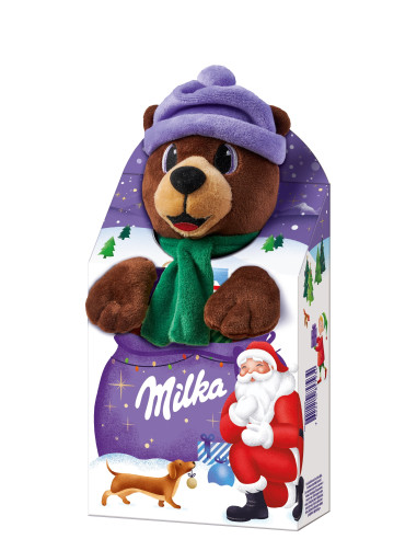 KAST 10tk! Milka pehme mänguasi maiustustega 95g