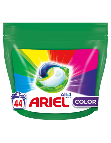 Ariel All-in-1 PODS Color Clean & Fresh Pesukapslid, 44 Pesukorda