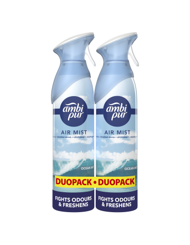 Ambi Pur Ocean Mist Õhuvärskendaja, 2 x 185 ml