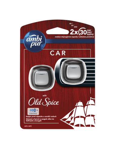 Ambi Pur Old Spice Auto Õhuvärskendaja, 2 tk