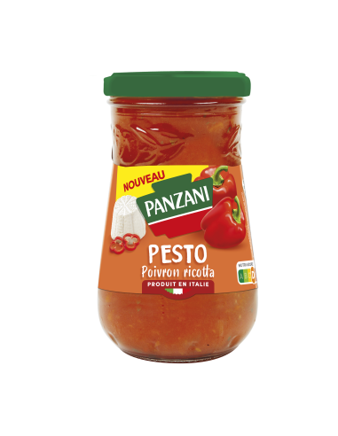 KAST 6 tk! Panzani pestokaste paprika Ricotta 190g