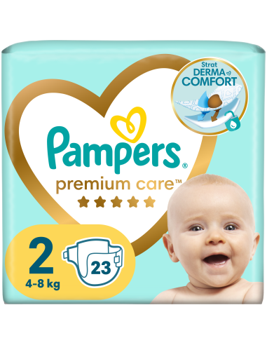 Pampers Premium Care Mähkmed, Suurus 2 (Mini), 4–8 Kg, 23 Mähet