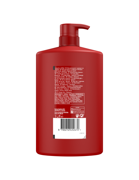 KAST 4 tk! Old Spice Night Panther Meeste Dušigeel Ja Šampoon, 1000ml