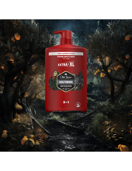 Old Spice Wolfthorn meeste dušigeel ja šampoon, 1000ml