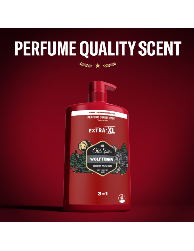 KAST 4 tk! Old Spice Wolfthorn Meeste Dušigeel...