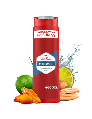 Old Spice Whitewater Meeste Dušigeel Ja Šampoon, 400 ml