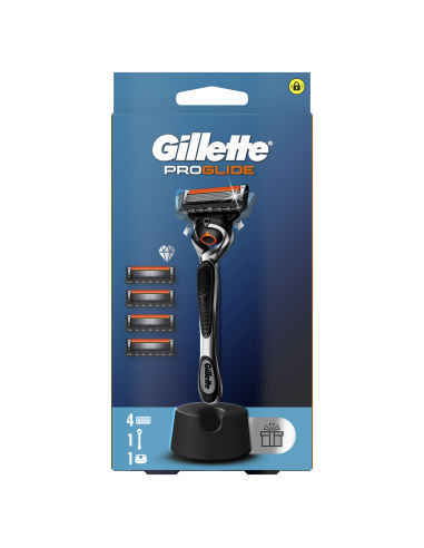 Gillette Fusion5 ProGlide Raseerija Meestele + 4 Vahetustera