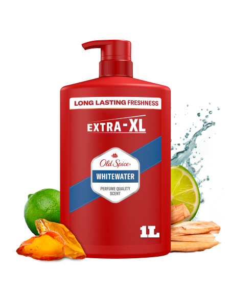 Old Spice Whitewater Meeste Dušigeel Ja Šampoon, 1000 ml