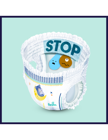 Pampers Night Pants Püksmähkmed, Suurus 4, 100 Mähet, 9kg-15kg