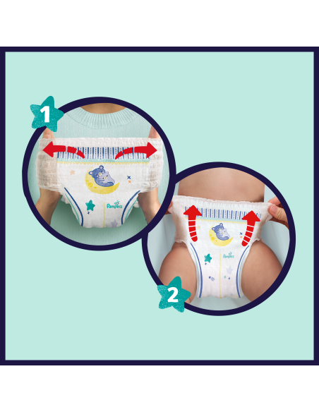 Pampers Night Pants Püksmähkmed, Suurus 6, 76 Mähet, 15+ kg