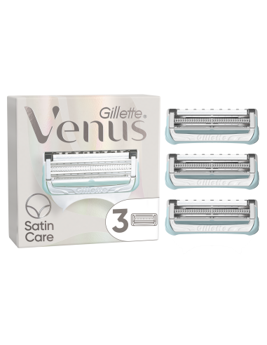 Gillette Venus Satin Care Naiste Raseerimisterad, 3 Tera