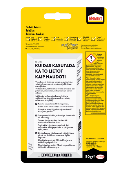 Moment 100% universaalliim 50g