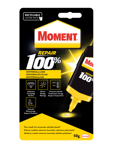 KAST 12 tk! Moment 100% universaalliim 50g