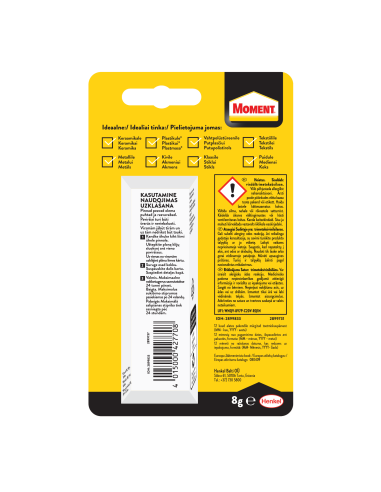 KAST 12 tk! Moment 100% gel 8g