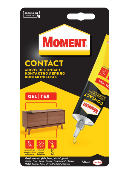 KAST 12 tk! Moment Gel kontaktliim 58ml