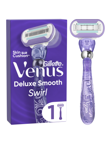 Gillette Venus Deluxe Smooth Swirl Raseerija + Varutera 1 tk