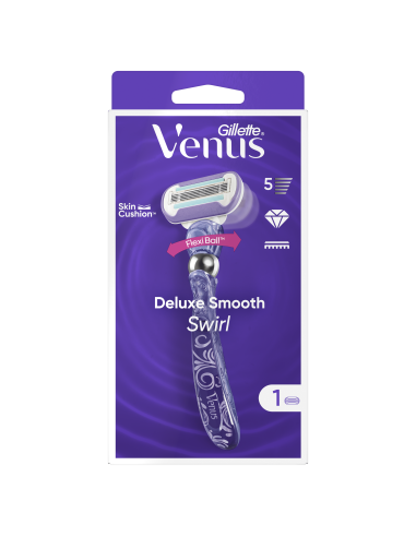 Gillette Venus Deluxe Smooth Swirl Raseerija +...