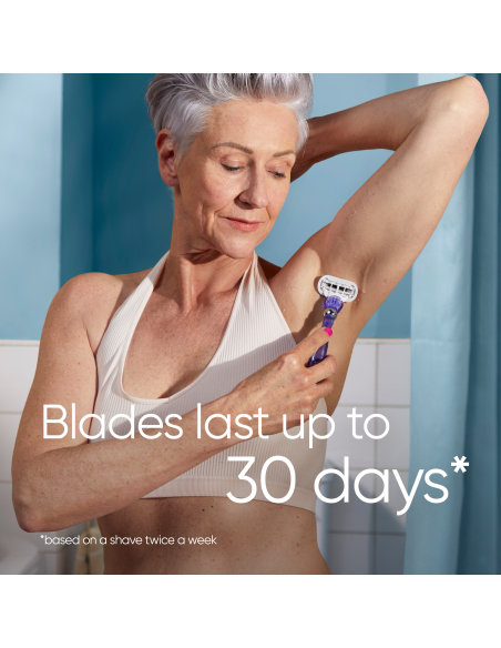 Gillette Venus Deluxe Smooth Swirl Raseerija + Varutera 1 tk