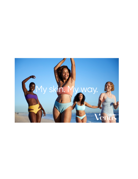 Gillette Venus Deluxe Smooth Swirl Raseerija + Varutera 1 tk