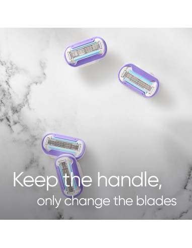 Gillette Venus Deluxe Smooth Swirl Raseerija +...