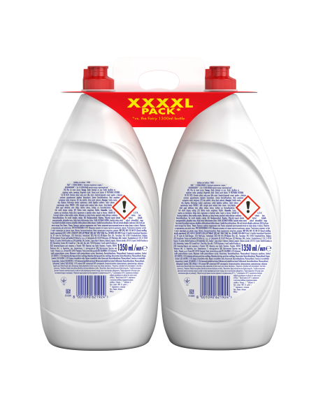 KAST 4 tk! Fairy Nõudepesuvahend Tea Tree & Mint 2700 ml