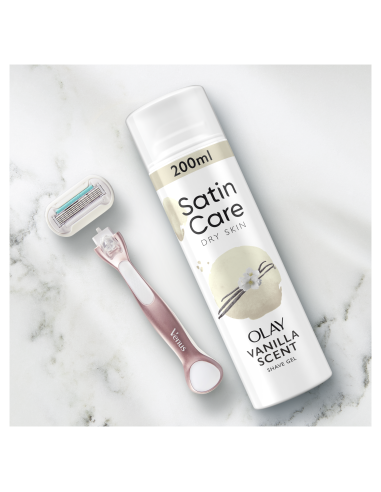 Gillette Raseerimisgeel Satin Care, Vanilla...