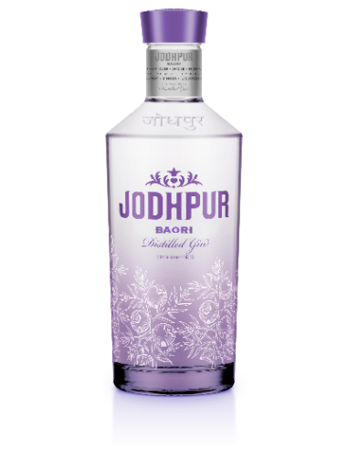 KAST 4 tk! Jodhpur Baori Destilled Gin 70cl 43%